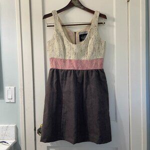Handcut by Preloved KiKi Dress Sustainable Repurposed Fabric Size M
